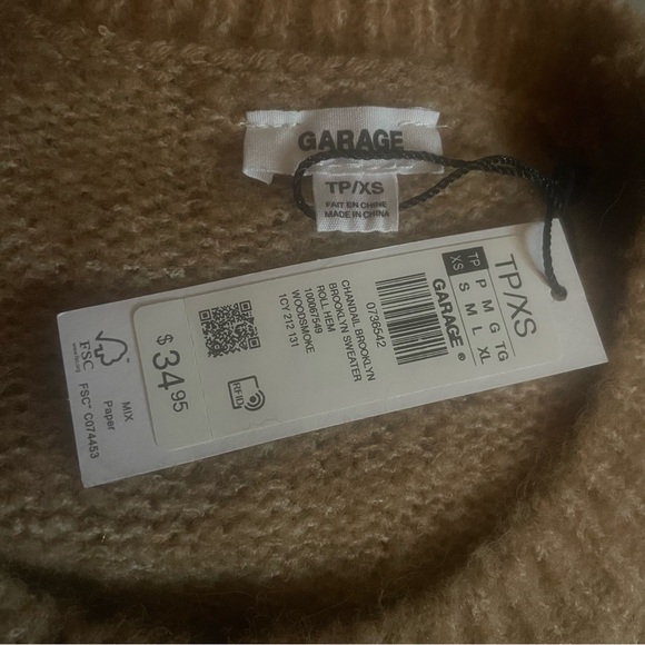 Garage cozy boxy sweater - Picture 4 of 5